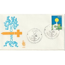 1983 FDC VENETIA 542/IT ITALIA RICERCA CONTRO IL CANCRO MF80884