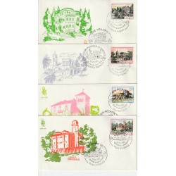 1983 FDC VENETIA 564-1-2-3-4/IT ITALIA SERIE VILLE MF80906