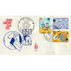 1983 FDC VENETIA 567/IT ITALIA XXV GIORNATA DEL FRANCOBOLLO MF80909