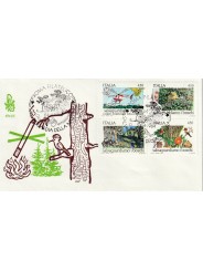 1984 FDC VENETIA 574/IT ITALIA SALVAGUARDIA DELLA NATURA MF80916