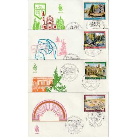 1984 FDC VENETIA 580-1-2-3-4/IT ITALIA SERIE TURISTICA XI MF80922