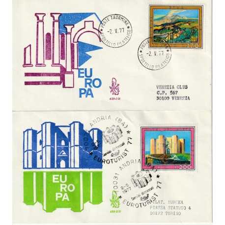 1977 FDC VENETIA 429-1-2/IT ITALIA EUROPA 1977 MF80931