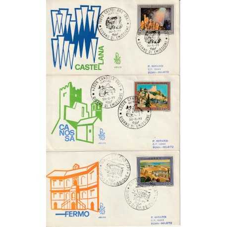 1977 FDC VENETIA 430-1-2-3/IT ITALIA SERIE TURISTICA IV MF80932