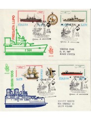 1978 FDC VENETIA 445-1-2/IT ITALIA SERIE NAVI II MF80947