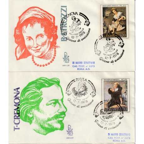 1978 FDC VENETIA 449-1-2/IT ITALIA SERIE ARTE V MF80949