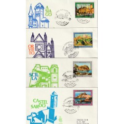 1979 FDC VENETIA 464 1-2-3-4/IT ITALIA SERIE TURISTICA VI MF80966