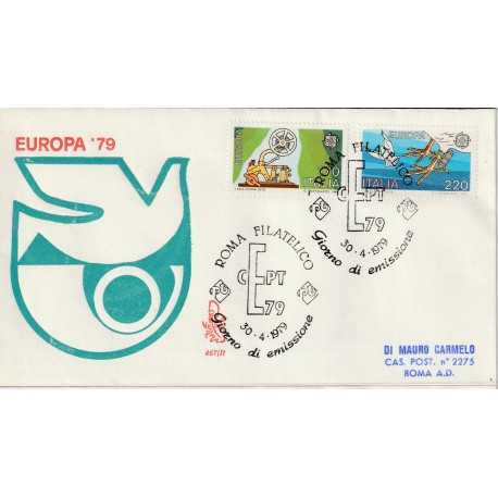 1979 FDC VENETIA 467/IT ITALIA EUROPA '79 MF80969