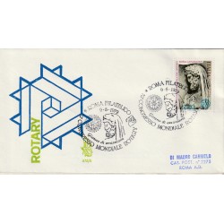 1979 FDC VENETIA 470/IT ITALIA 70 CONGR. MOND. ROTARY MF80972