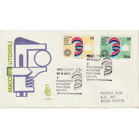 1979 FDC VENETIA 473/IT ITALIA EXPO MACCHINE UTENSILI MF80975