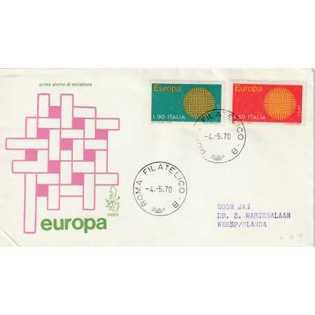 1970 FDC VENETIA 293/IT ITALIA EUROPA 1970 MF80993