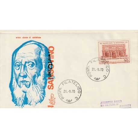 1970 FDC VENETIA 299/IT ITALIA JACOPO TATTI IL SANSOVINO MF80999