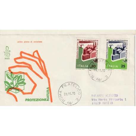 1970 FDC VENETIA 303/IT ITALIA SALVAGUARDIA DELLA NATURA MF81003