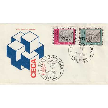 1971 FDC VENETIA 310/IT ITALIA 20 ANN. CECA MF81010