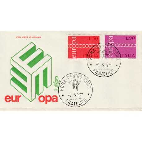 1971 FDC VENETIA 311/IT ITALIA EUROPA 1971 MF81011