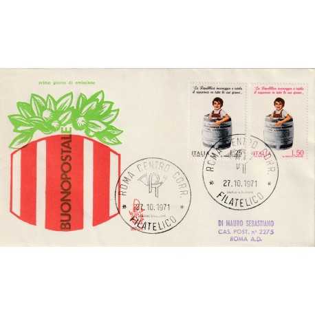 1971 FDC VENETIA 317/IT ITALIA RISPARMIO POSTALE MF81017