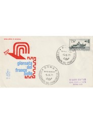 1971 FDC VENETIA 321/IT ITALIA GIORNATA DEL FRANCOBOLLO MF81021