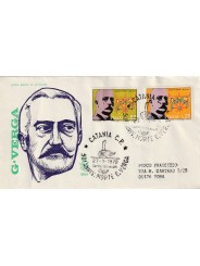 1972 FDC VENETIA 323/IT ITALIA 50 ANN. MORTE G.VERGA MF81023