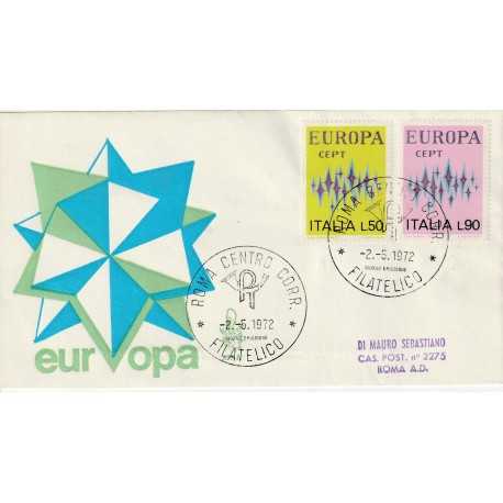 1972 FDC VENETIA 327/IT ITALIA EUROPA 1972 MF81027