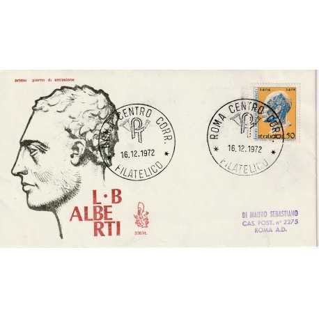 1972 FDC VENETIA 336/IT ITALIA L.B. ALBERTI MF81036