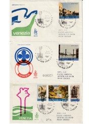 1973 FDC VENETIA 339-1-2-3/IT ITALIA SERIE SALVIAMO VENEZIA MF81039