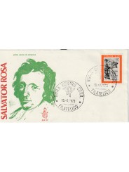 1973 FDC VENETIA 342/IT ITALIA SALVATOR ROSA MF81042