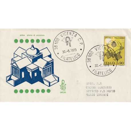 1973 FDC VENETIA 347/IT ITALIA ANDREA PALLADIO MF81047