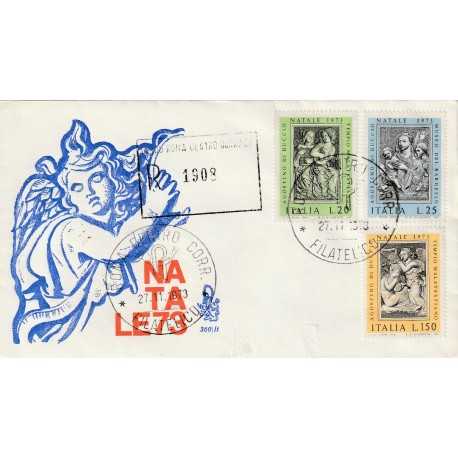 1973 FDC VENETIA 360/IT ITALIA NATALE 1973 MF81060