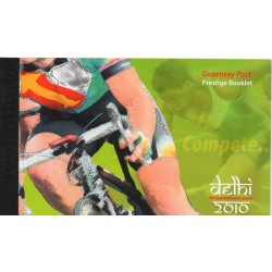 2010 GUERNSEY 40 GIOCHI DEL COMMOWEALTH LIBRETTO PRESTIGE MF28879