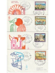 1988 FDC VENETIA 660 1-2-3-4/IT ITALIA SERIE TURISTICA XV MF81077