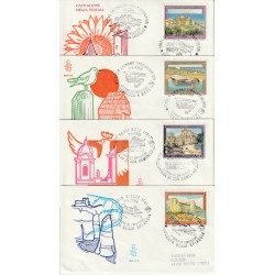 1988 FDC VENETIA 660 1-2-3-4/IT ITALIA SERIE TURISTICA XV MF81077