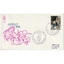 1988 FDC VENETIA 671/IT ITALIA NATALE 1988 MF81088