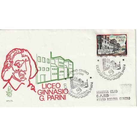 1989 FDC VENETIA 677/IT ITALIA LICEO GINNASIO G. PARINI MF81095