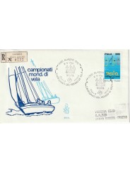 1989 FDC VENETIA 679/IT ITALIA CAMP. MOND. DI VELA MF81097