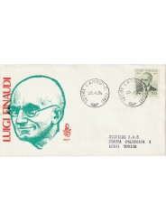 1974 FDC VENETIA 366/IT ITALIA LUIGI EINAUDI VIAGGIATA MF81118