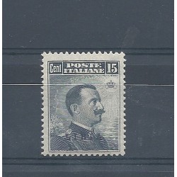 1912-15 LIBIA 15 C GRIGIO...