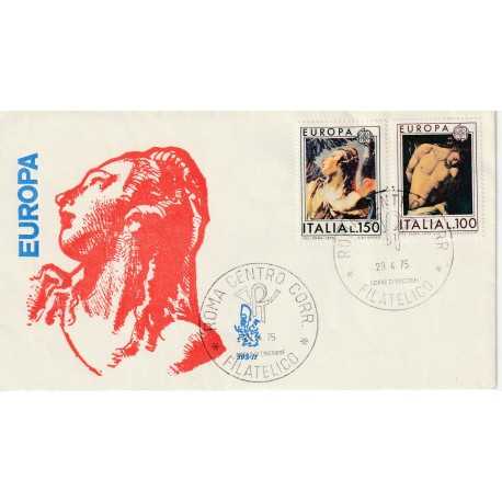 1975 FDC VENETIA 392/IT ITALIA ANNO DELLA DONNA NON VIAGGIATA MF81144