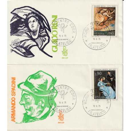 1975 FDC VENETIA 396 1-2/IT ITALIA SERIE ARTE ITAL. II VIAGGIATA MF81148