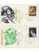 1975 FDC VENETIA 396 1-2/IT ITALIA SERIE ARTE ITAL. II VIAGGIATA MF81148