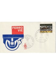 1975 FDC VENETIA 400/IT ITALIA FERROVIE VIAGGIATA MF81152