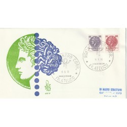 1976 FDC VENETIA 409/IT ITALIA SIRACUSANA L. 150-400 VIAGGIATA MF81161