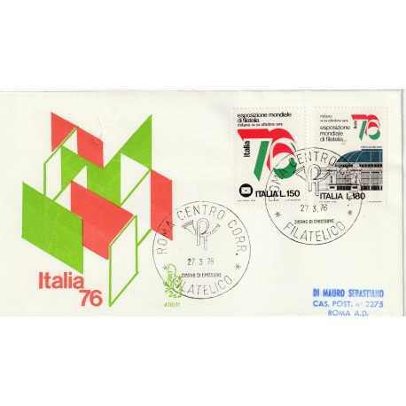 1976 FDC VENETIA 410/IT ITALIA ITALIA 76 VIAGGIATA MF81162