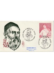 1976 FDC VENETIA 417/IT ITALIA TIZIANO VECELLIO VIAGGIATA MF81169