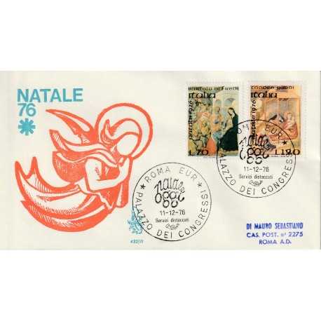 1976 FDC VENETIA 422/IT ITALIA NATALE 1976 MF81174