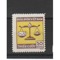 1955 VIETNAM SEGNATASSE 1 VAL MNH MF51018