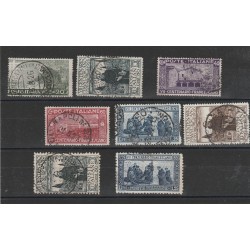 1926 REGNO SERIE SAN FRANCESCO 8 VAL USATI MF55086