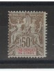 INDIA FRANCESE 1900-7 ALLEGORIA 1 VAL MLH MF55095