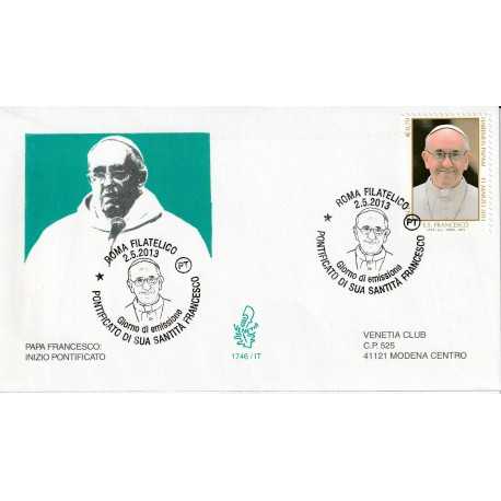 2013 FDC VENETIA 1746/IT ITALIA PAPA FRANCESCO: INIZIO PONT. MF81226