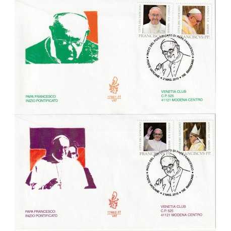 2013 FDC VENETIA 1746 1-2/IT/VAT ITALIA PAPA FRANCESCO MF81227