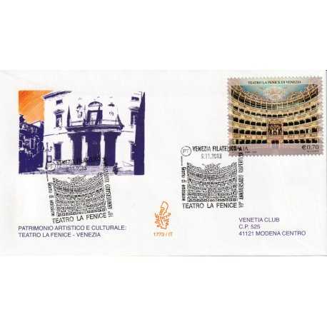 2013 FDC VENETIA 1773/IT ITALIA TEATRO LA FENICE DI VENEZIA MF81248