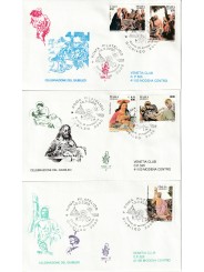 2000 FDC VENETIA 1044 1-2-3/IT ITALIA SERIE CELEBRAZ. GIUBILEO MF81262